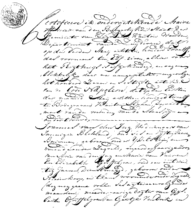 18120503 cert huw aank Z'veld Joannes dv Ing - Elizabeth Griffioen